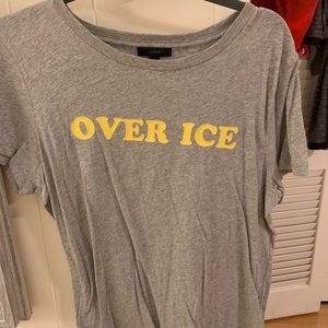 JCREW OVER ICE TEE